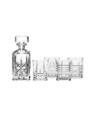 NACHTMANN | Whiskey-Set "Highland" 5-tlg. (Dekanter und 4 Tumbler) | 